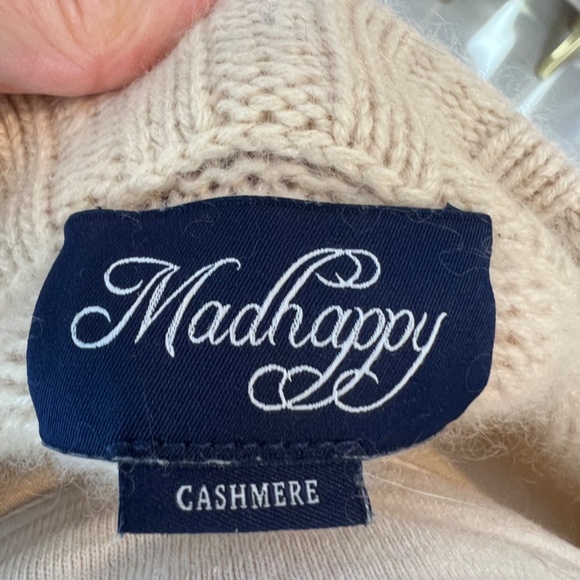 Madhappy Cashmere Cream Sweater Small - Picture 4 of 7